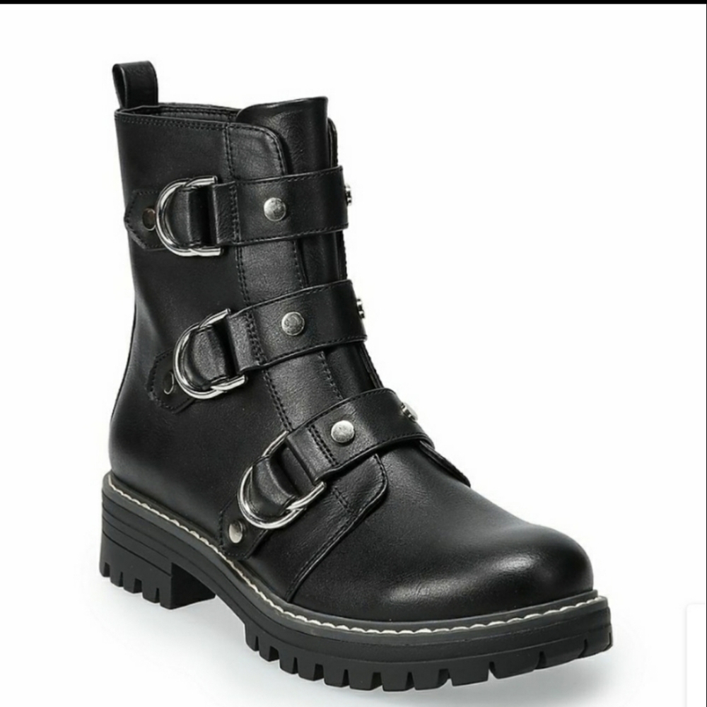 SO Buckle Combat Boots